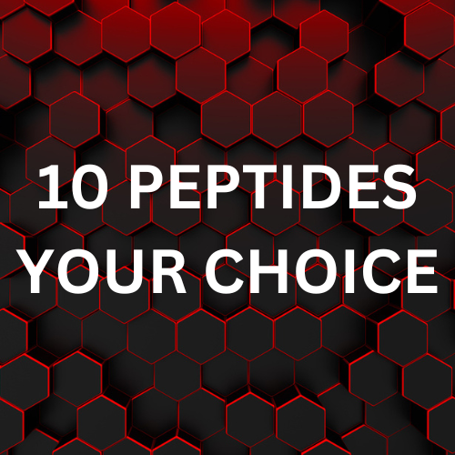 10 PEPTIDES YOUR CHOICE